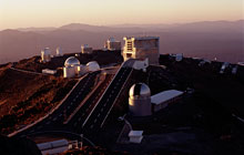Обсерватория Ла Силла   ESO имеет два больших телескопа: 3,6-метровый телескоп и телескоп новой технологии (NTT)